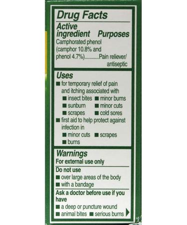 Campho-Phenique Antiseptic Liquid 3/4 oz (Pack of 2) - Effective Antiseptic Treatment - Buy Online on GoSupps.com