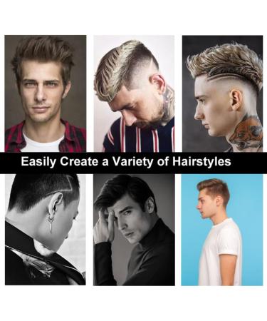 Hair Clippers USB Rechargeable Electric Beard Trimmer Barbers Hair Grooming Kit Red Metal Beard Trimmer - Buy Online on GoSupps.com