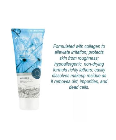 Shop Korea Collagen Cleansing Foam - Hydrating Dead Cell Remover 100ml | UBuy - Buy Online on GoSupps.com