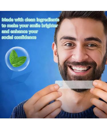 WUFKOP 28 professional whitening strips for white teeth whitening strips for sensitive teeth teeth whitening peroxidefree whitening quickly removes all stains - Buy Online on GoSupps.com