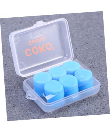 Buy Hemoton 4 Boxes 12pcs Reusable Silicone Ear Plugs - Safety Swimming Study Exercise & Sleeping Earbuds for Adults | International Shipping - Buy Online on GoSupps.com