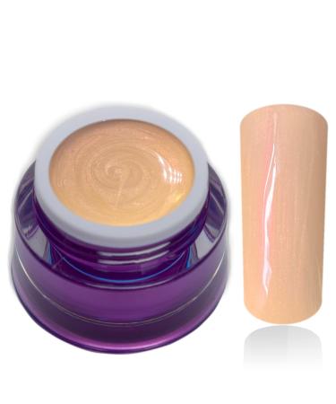 Premium Color Gel Pastel Pearl Burleywood Apricot Orange UV Gel Nail Gel Color Gel 1x5ml (1 Pack)