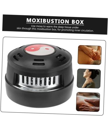 FOMIYES 6 STK Moxibustion Box - Adjustable Stand Burner & Aroma Diffuser | Stainless Steel & ABS Candle Holder - Buy Online on GoSupps.com