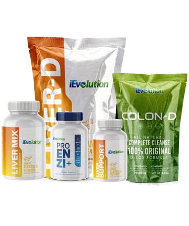 iEvolution - Reto21D Desintoxicaci n Liver-D & Colon-D Reto de 21 D as Reto21D 21D Challenge Detox Liver and Colon Limpieza de h gado y Colon