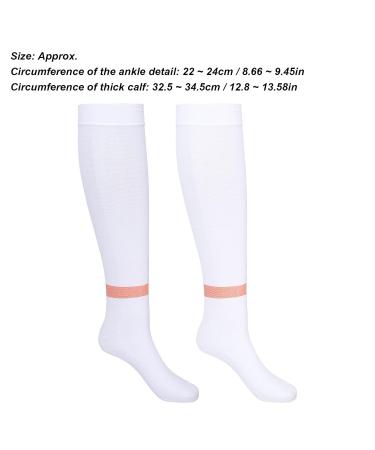 Buy Orange Breathable Tube Compression Socks | Fatigue Relief & Comfort (M) - Shop Now! - Buy Online on GoSupps.com