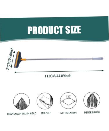 Scrub Brush with Long Handle 2 in 1 Cleaning Scrub Brush Shower Brush for Cleaning Floor Scrub Brush - Buy Online on GoSupps.com