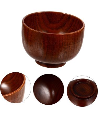 Beavorty 2-in-1 Wooden Shaving Bowl & Soy Sauce Dish | Travel Razor Cleaning & Spice Bowl for Men - Buy Online on GoSupps.com