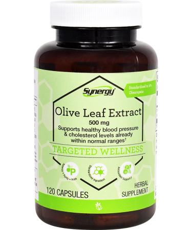 Vitacost Synergy Olive Leaf Extract - Standardized -- 500 Milligram - 120 Capsules