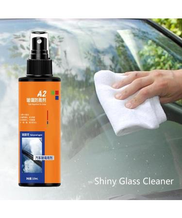 Window Cleaner Glass Washing Solution - Streakless Shine Glass Cook Top Cleaner and Fresh Scent Polish Cleaning Tool for Kitchen Aezon Rainproofing Agent 120ml - Buy Online on GoSupps.com
