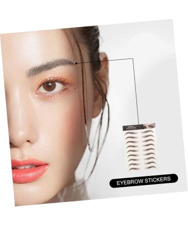 Angoily 9 Sheets Waterproof Eyebrow Stickers Make up Kit Quick Makeup Tools 6d Hair-like Eyebrows Stickers - Buy Online on GoSupps.com