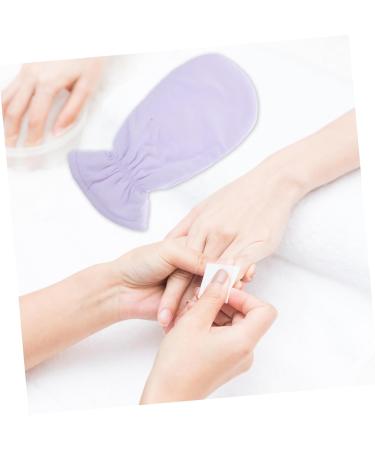 Ipetboom 1 Pair Hand Mask Care Household Wax Insulation Flannel White - Buy Online on GoSupps.com