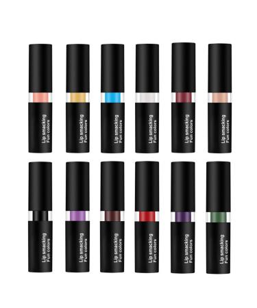 Matte Waterproof Velvet Lipstick - Long Lasting Non-Stick Moisturizing Black Lip Gloss - International Shipping Available - Buy Online on GoSupps.com