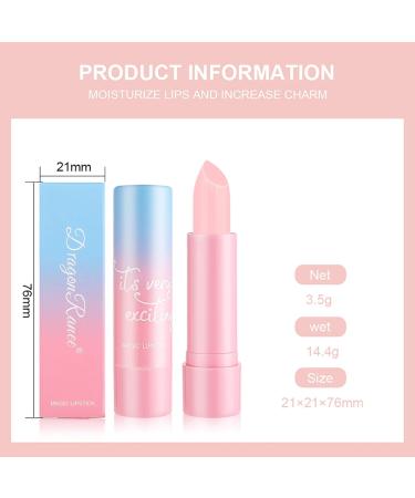 Colour Changing Lip Balm Peach Flavour Tinted Lip Balm Moisturizing Lipstick Long Lasting Hydration Natural Look Lip Balms Women Lip Care Lip Stick For Dry & Cracked Lips (01 Peach) - Buy Online on GoSupps.com