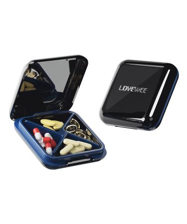 Travel Pill Box Portable Daily Pill Box Organizer