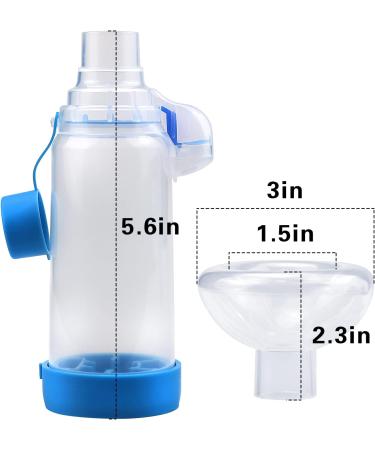 Pet Chamber Inhaler Spacer for Cats & Dogs | Hand Spacer with Breath Indicator - Essential Mask for Pets - Buy Online on GoSupps.com