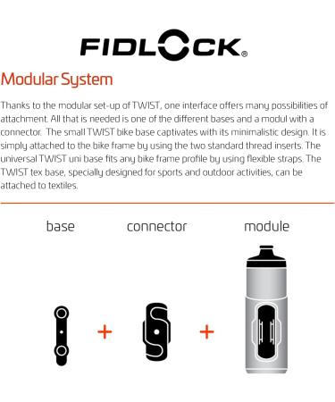 FIDLOCK Twist Bottle Set - Yellow | Cage-Free Magnetic Bike Water Bottle Holder - Buy Online on GoSupps.com