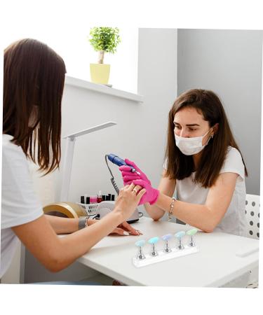 Beavorty Manicure Nail Stand 2 Sets nail holder Nail Tip Practice Holder Nail Practice Holder Nail Art Holder s Nail Stand nail display stand Nail Art Stand Acrylic Manicure tools crystal 2.4X1.4X1.4CM Assorted Color - Buy Online on GoSupps.com