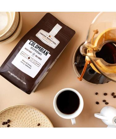 Colombian Supremo 2 lb Whole Bean Coffee - Medium Roast - Kosher Certified - Buy Online on GoSupps.com