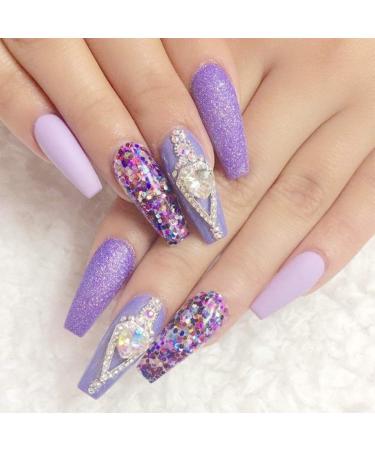 Frcolor Artificial Nail Tips - Full Cover Ballerina Nails for Salons & DIY Nail Art 500 White Pieces - International Shipping Available - Buy Online on GoSupps.com