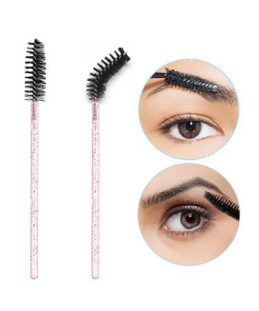 100 Pack Disposable Eyelash Mascara Brushes - Colorful-Rose | Akstore Makeup Kits - Buy Online on GoSupps.com