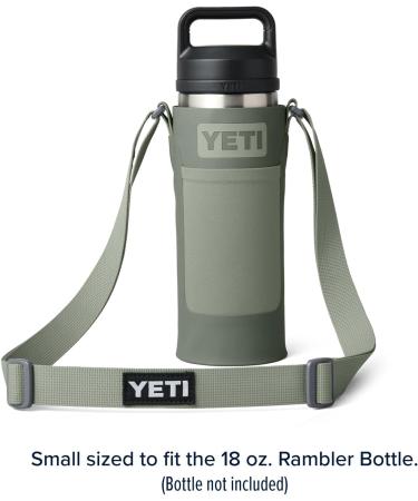 YETI Small Bottle Sling - Camp Green | Fits 18 oz Rambler Bottle | Lightweight and Durable - Buy Online on GoSupps.com