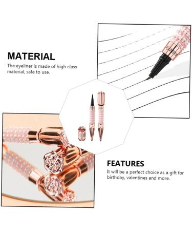 PLAFOPE 2pcs Liquid Eyeliner Brown Eyeliner Pencils Eyeliner Drawing Pencil Cosmetics Girl Makeup Plastic - Buy Online on GoSupps.com