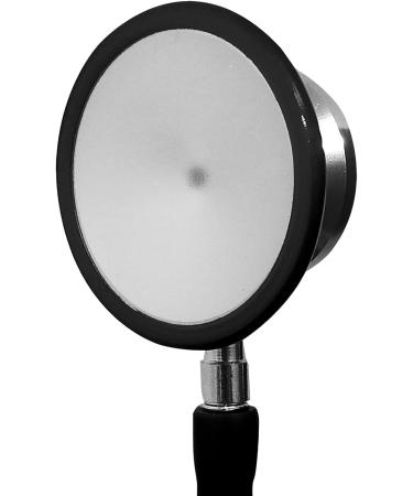 Dual Head Lightweight Aluminium Medical Stethoscope - Black | For Doctors, Nurses, Vet Students | EMT Approved - Buy Online on GoSupps.com