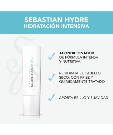 Sebastian Professional Hydre Moisturizing conditioner hydrates and nourishes for dry and curly hair 250 ml - Buy Online on GoSupps.com