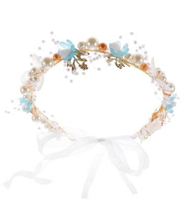 Lifkomes 3-Pack Floral Headband Hair Accessories for Girls | Wedding Flower Girl Headdress & Crown - Buy Online on GoSupps.com