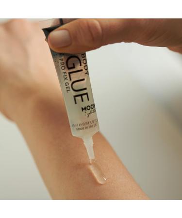 Moon Glitter Professional Glitter Fixing Gel - 15ml | Long-lasting Hold for Makeup & Crafts | International Shipping Available - Buy Online on GoSupps.com