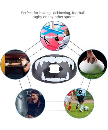 Alomejor Mouth Guard | Food-Grade TPR | 4 Colors for Boxing MMA Rugby Kickboxing Judo Karate Hockey & Martial Arts - Buy Online on GoSupps.com