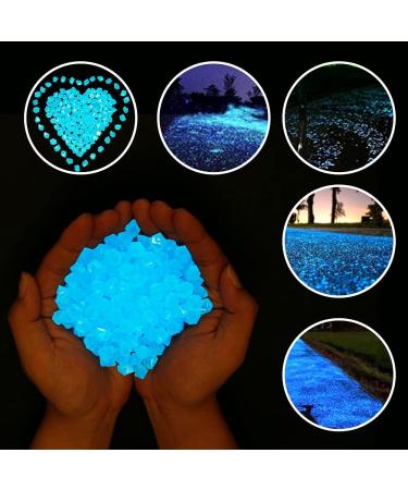 300 Colorful Fluorescent Stones - Bright Pebbles for Garden Decoration & Sidewalks - Buy Online on GoSupps.com