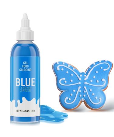 Nomeca Food Coloring Gel for Baking 128g Cake Food Coloring High Concentrated Vibrant Gel Food Dye for Easter Egg Icing Fondant Macaron Frosting Cookie Gluten Free Vegan Tasteless (122 ml (Pack of 1)) 128 ml (Pack of 1)