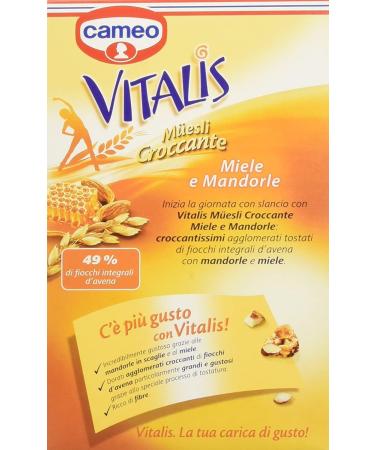 6 x Cameo Vitalis Muesli Crunchy millet and almond honey cereals sweets 300 g - Buy Online on GoSupps.com