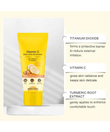  Orgrul Vitamin C Daily Glow SPF 50 PA+++ Sunscreen reduces tan and spectrum sun protection non-serious (3) - Buy Online on GoSupps.com