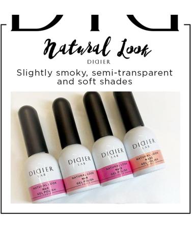 Didier Lab - Premium Gel Nail Polish Natural Look No19- Gel Nail Varnish - Nail Art - Long-Lasting Nail Polish - Easy to Apply - Gel Nails - Jelly Nail Polish - UV/LED - Chip Resistant - Buy Online on GoSupps.com