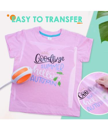 HTVRONT White HTV Vinyl Roll - 12 x 30ft Heat Transfer Vinyl for T Shirts - Easy Cutting & Weeding - Cricut and Silhouette Compatible - Buy Online on GoSupps.com