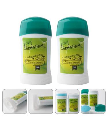 DOITOOL 2Pcs Tattoo Transfer Cream Gel - Temporary Tattoo Solution for Stencils and Transfer Paper (Green) - Buy Online on GoSupps.com