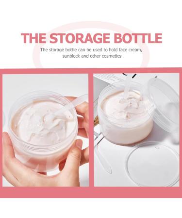 minkissy 3 Sets Eye Cream Box Stackable Clear Plastic Organizer Round Small Cream Jars Makeup Samples Jar Beauty Products Jar Cosmetics Holding Jars Makeup Cream Container Travel Leakproof 6.5x3.7cm Transparent - Buy Online on GoSupps.com