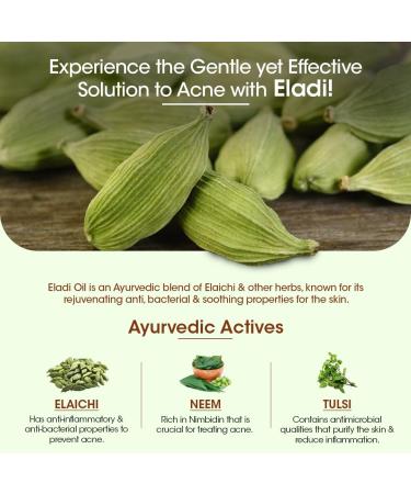 Eladi & Neem Face Wash - Clear & Acne-Free Skin | Oil Control Blemish Reduction & Hydration | 50ml - International Shipping Available - Buy Online on GoSupps.com