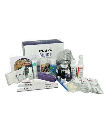 NSI Balance UV Gel System Professional Kit is the User-Friendly Gel System that offer the nail tech the flexibility to do natural nail overlays tip and overlays.by nsi
