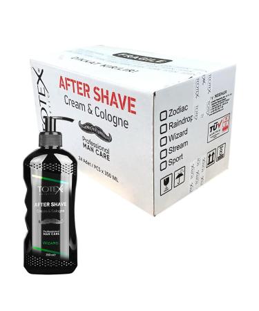 Buy Totex Shave Style Aftershave Cream & Cologne Wizard Balm for Sensitive Skin 350ml - Best International Shipping - Buy Online on GoSupps.com