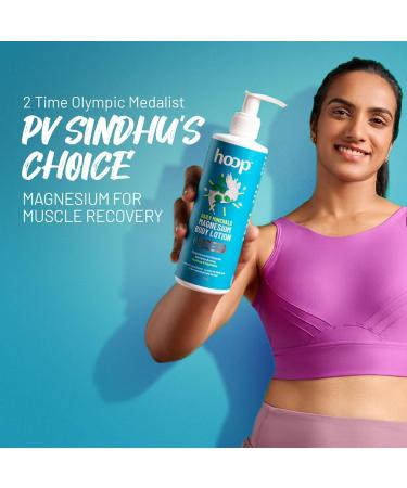 Magnesium Body Lotion | Topical Magnesium Chloride Supplement for Muscle Recovery | Magnesium Oil helps Relax Muscles Recover from Spasms Cramps Fitness & Sports | 250 ml - Buy Online on GoSupps.com