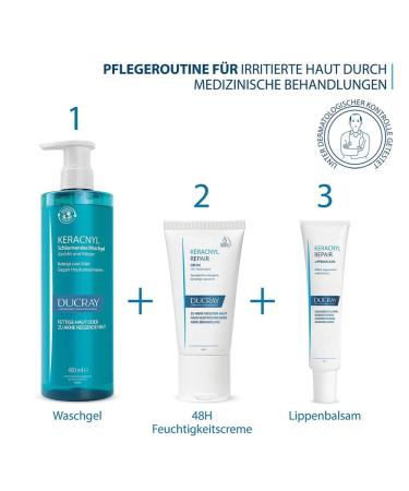 Buy Ducray Keracnyl Repair Lip Balm - Soothing Care for Chapped Lips | International Shipping Available - Buy Online on GoSupps.com