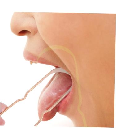 Pure Copper Oral Scraper - Effective Mouth Cleaning Tool for Healthy Oral Hygiene - International Shipping - Buy Online on GoSupps.com