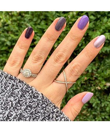 Vishine Gel Nail Polish Kit - 6 Colors Purple Series | Violet Lilac & Grape Nail Gel for DIY Home Manicure - Buy Online on GoSupps.com