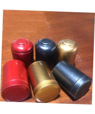 MAGICLULU 10 Pcs 1 Tinplate Tea Cans Portable Sealed Cans Travel Tea Container Tin Can Household - Buy Online on GoSupps.com