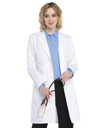 Cherokee Professionals Women Scrubs Lab Coats 36 2319 Large White