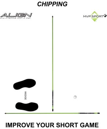 David Leadbetter MoRodz Swing Alignment Rods 2-Pack - White | Improve Your Golf Game - Buy Online on GoSupps.com