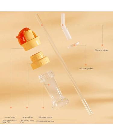 Reusable Children Beverage Water Bottle Straw Lid - 2 in 1 Design Straw Cap Portable Water Bottle Spout Adapter for Kids Spill Proof Water Bottle Straw Cap Water Bottle Twist Cover Cap (Red*2) - Buy Online on GoSupps.com